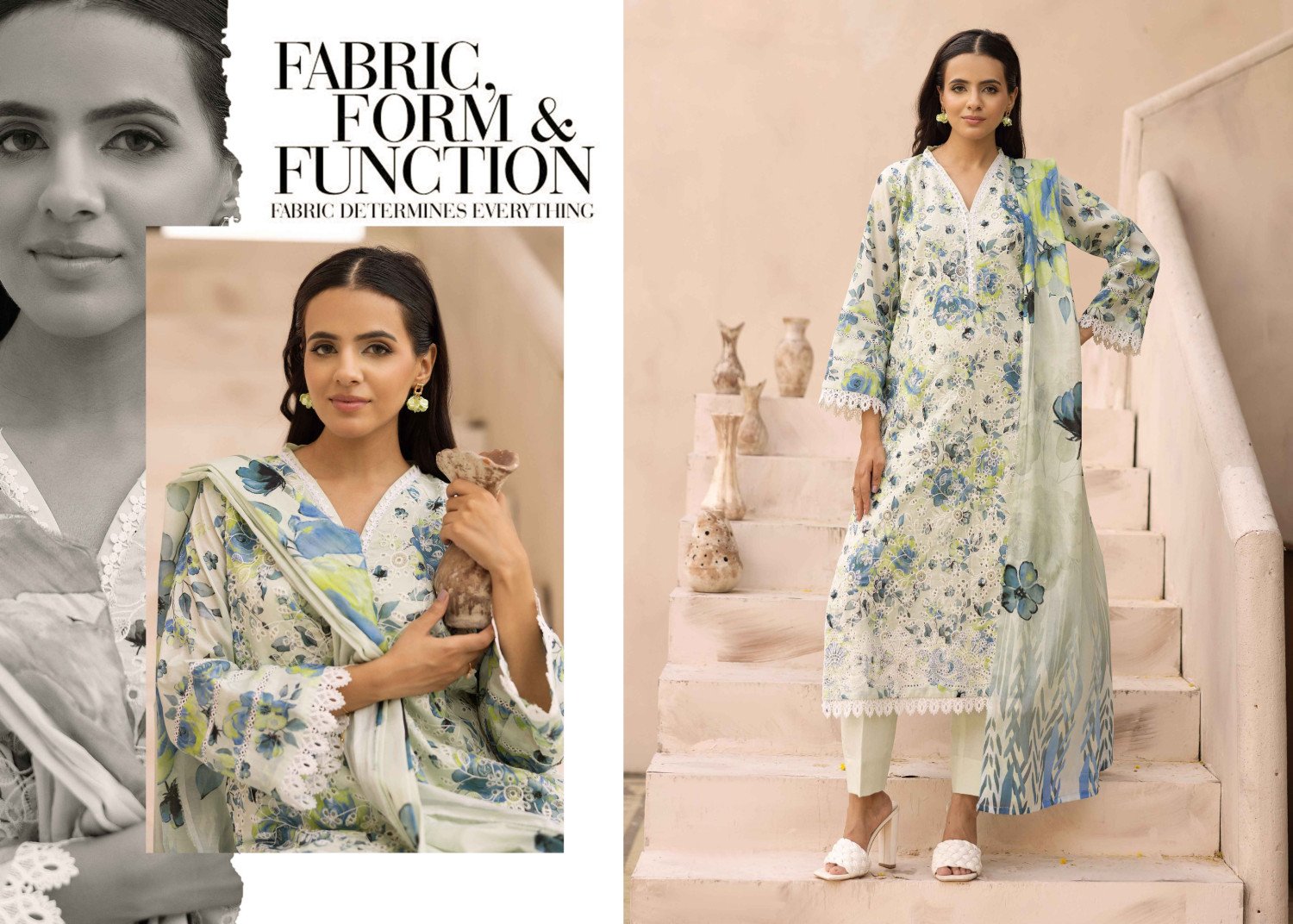 Nur Embroidered and Printed Lawn Collection