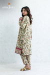 AJPB-206 PRINTED CAMBRIC STITCHED 2PCS-Green