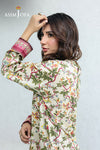 AJPB-206 PRINTED CAMBRIC STITCHED 2PCS-Green