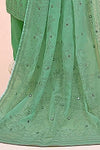 Gulzar Yousaf (GY) Durfishan Vol-20 D#05 – Unstitched Embroidered Lawn 3 Piece Suit | Mint Green