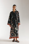 ETHNC Printed KAFTAN-JET-BLACK | E8039/102/902