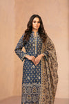 DAALIYA – LAWN 2026 by SHAHID TAWAKKAL-3 PCS -Un-Stitched -Royal blue