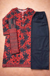 ALKARAM STUDIO  KHADDAR 3PC -READY STITCHED-Black