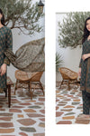 Tawakkal ARSHI STITCHED  3 Pieces (D-2996 | Deep Forest Green)