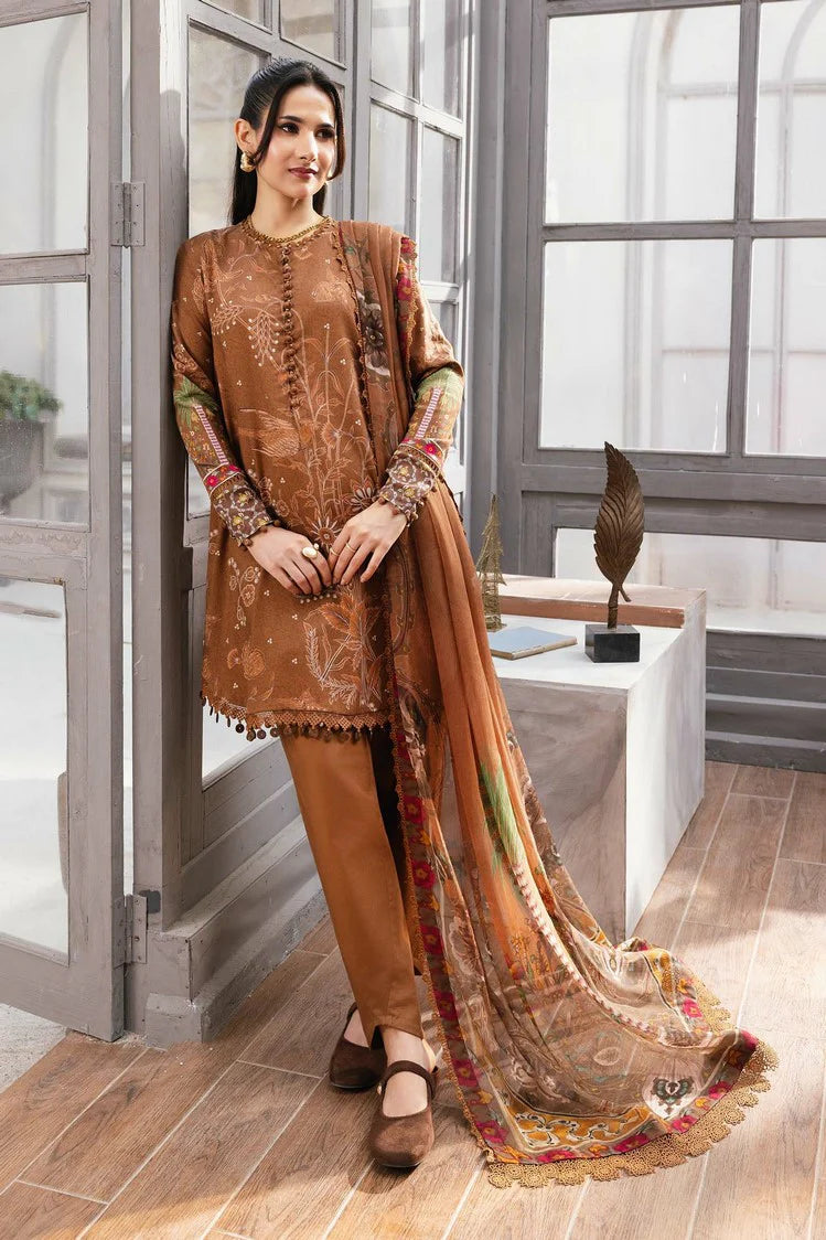 Maria B - M Basics Winter Collection - MB-CUS25-1106B - Unstitched