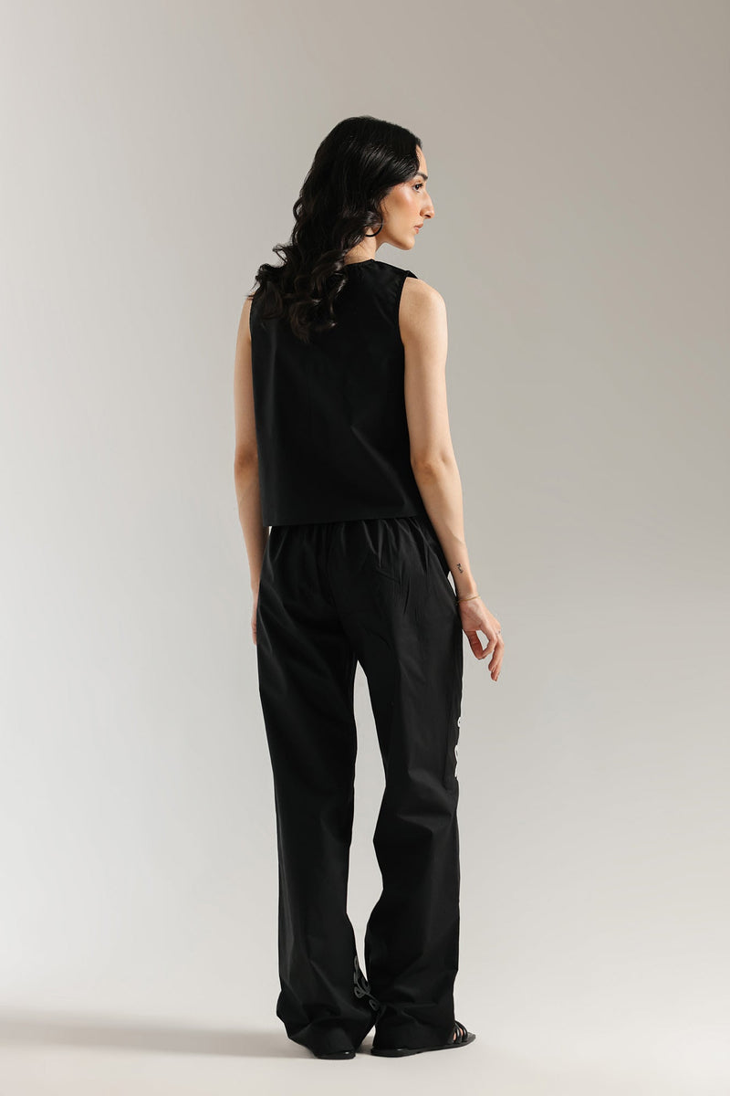 ETHNC Embroidered suit - JET BLACK | E0659/106/902