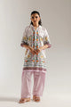 ETHNC-Printed Suit-COCONUT MILK  (E6168/102/003)