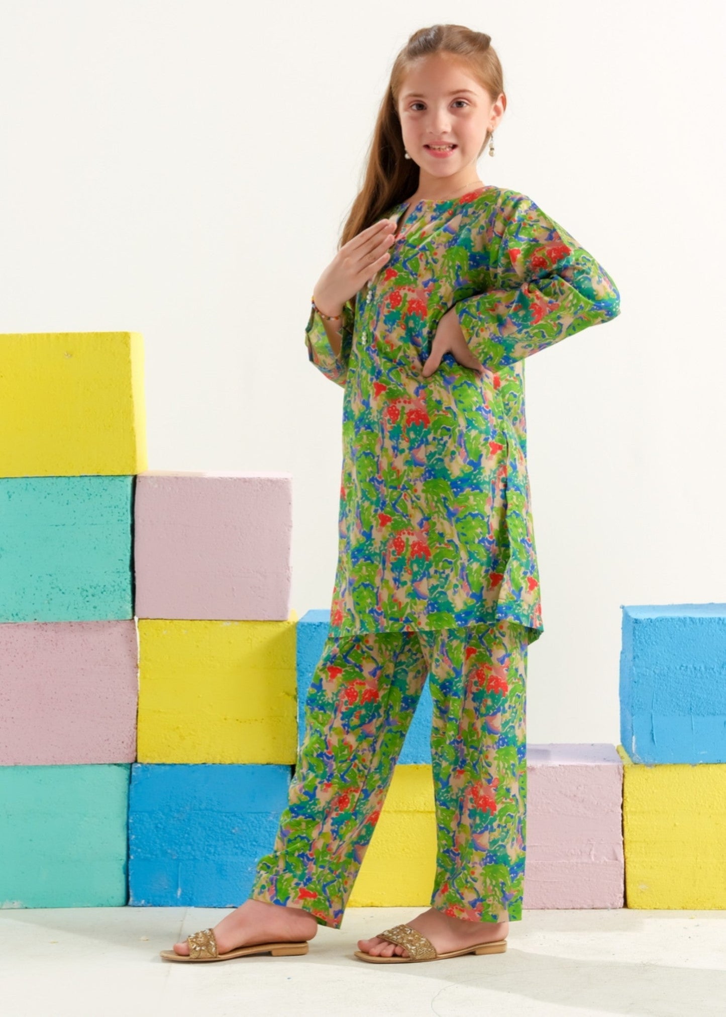 Sprinkles Pakistan -MEADOW BLOOM- KIDS-2PCS