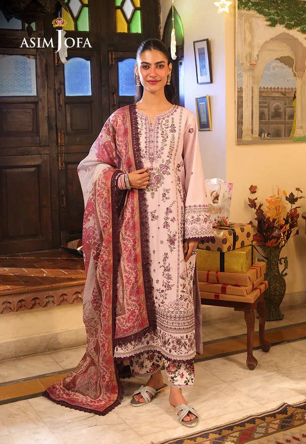 AJUBU-05 Embroidered Jacquard Unstitched 3 Pcs