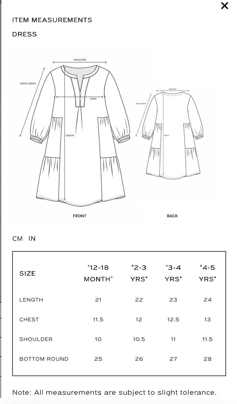 ETHNC - KIDS DRESS- BARBIE-PINK | E1412/301/406