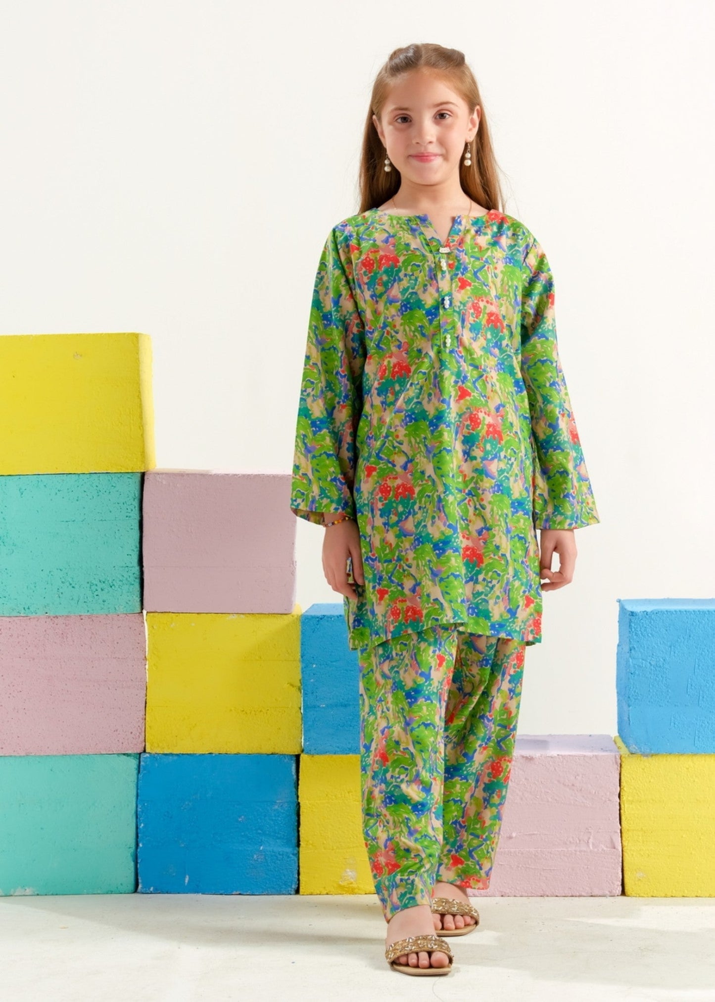 Sprinkles Pakistan -MEADOW BLOOM- KIDS-2PCS