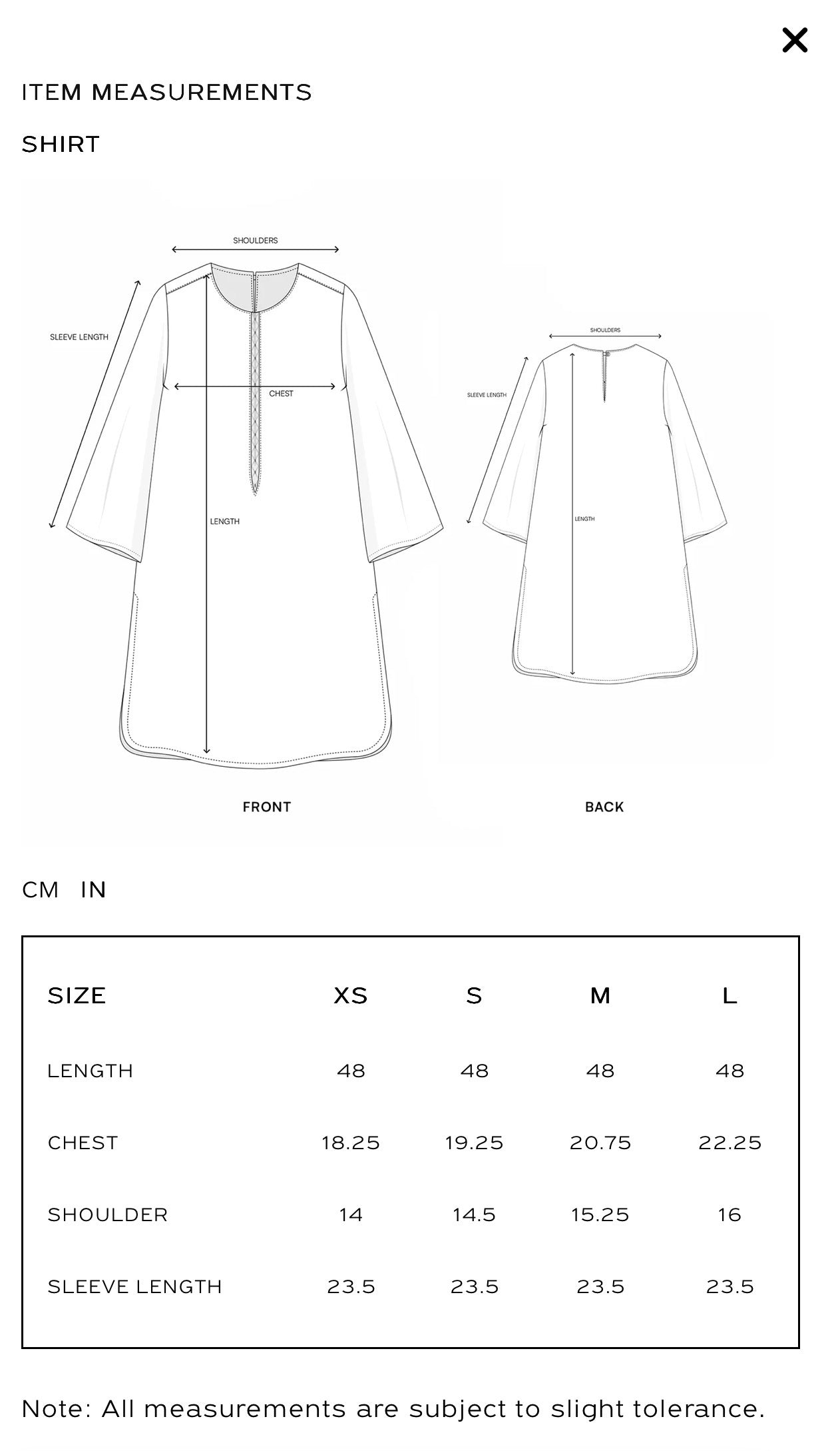 ETHNC-PRINTED SHIRT-AQUA-SKY - LOOSE FIT - V NECK - FLARED SLEEVES - LOW SIDE SLIT - LONG LENGTH
