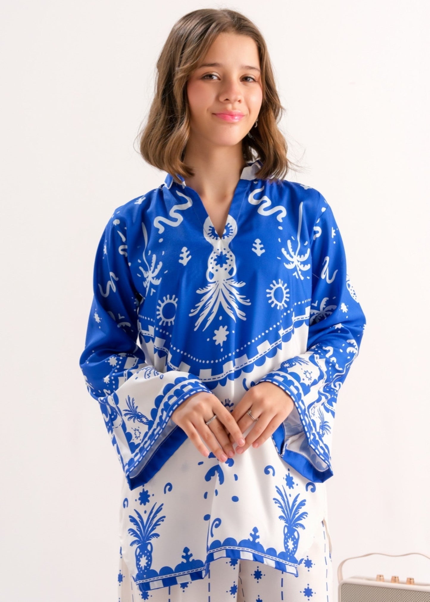 Sprinkles Pakistan -AZURE PALM CHARM - KIDS-2PCS