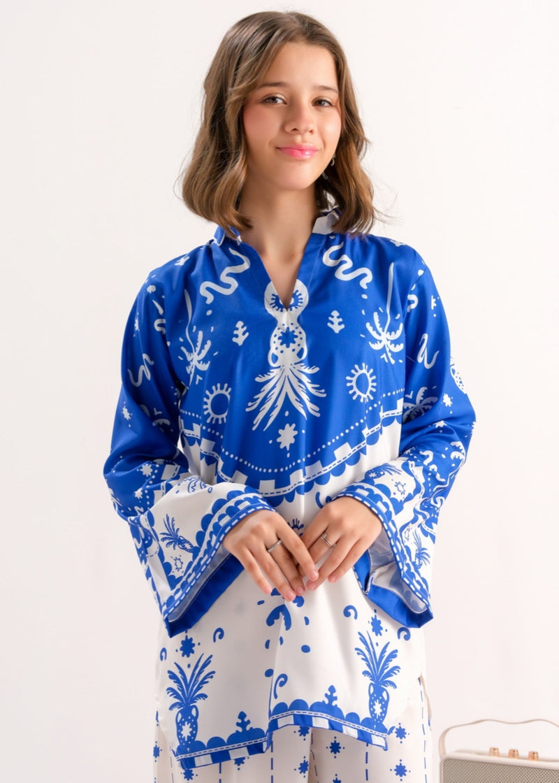 Sprinkles Pakistan -AZURE PALM CHARM - KIDS-2PCS