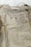 ETHNC Kids Embroidered 2 pcs Stitched Suit -Light Gold