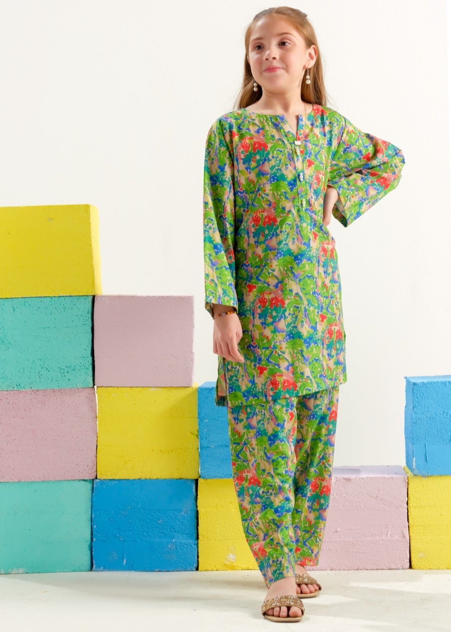 Sprinkles Pakistan -MEADOW BLOOM- KIDS-2PCS