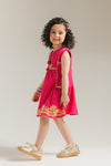ETHNC - KIDS DRESS- BARBIE-PINK | E1412/301/406