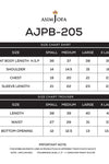AJPB-205 PRINTED CAMBRIC STITCHED 2PCS (Yellow)