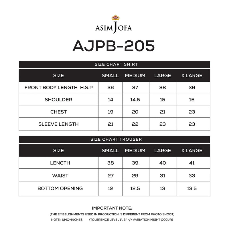 AJPB-205 PRINTED CAMBRIC STITCHED 2PCS (Yellow)