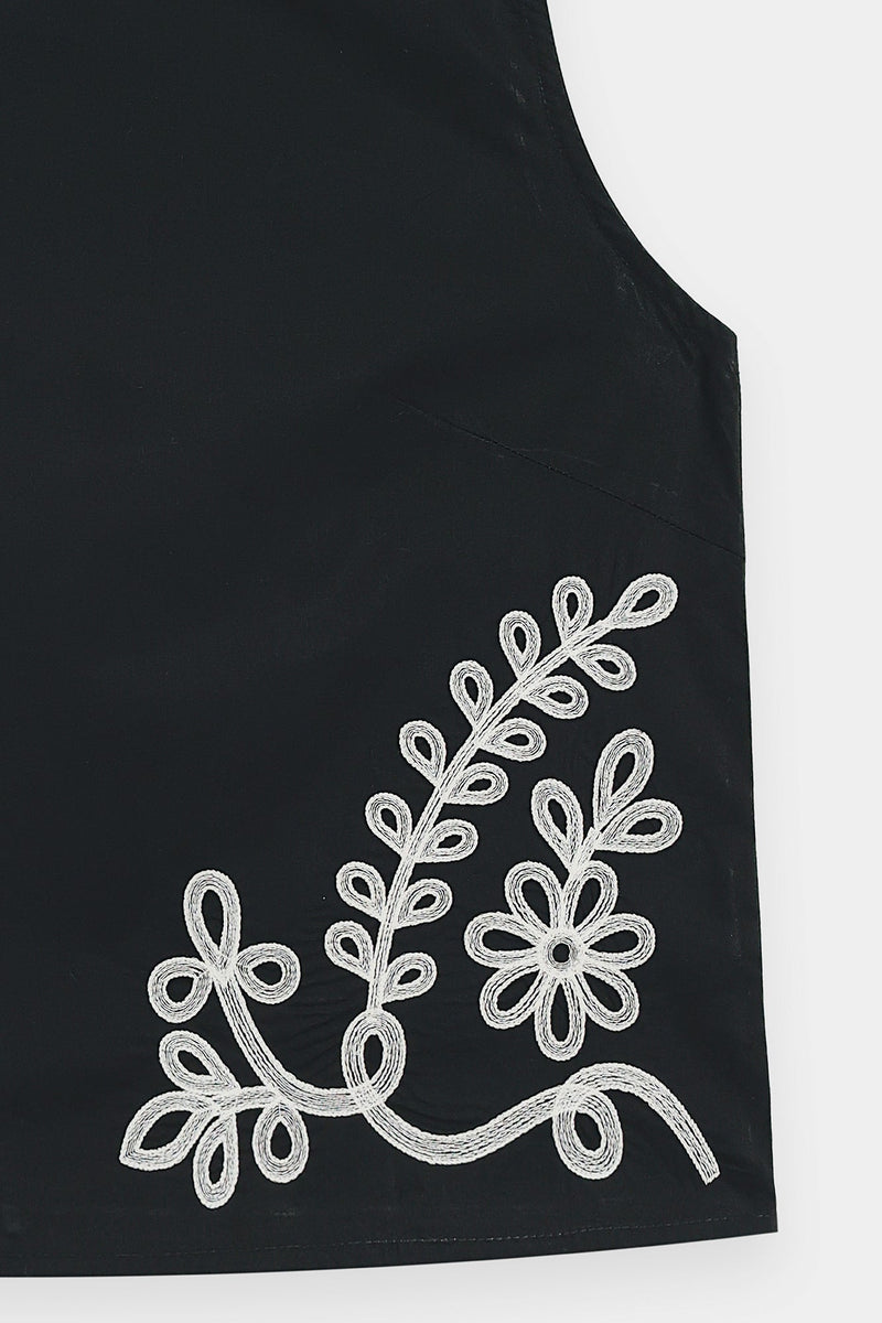 ETHNC Embroidered suit - JET BLACK | E0659/106/902