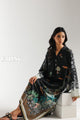 ETHNC PRINTED KAFTAN JET-BLACK | E8076/102/902