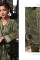 COCO by KALAL – Olive Muse Embroidered Lawn 3PC (UNSTITCHED )| EKR-672