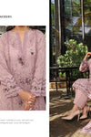 COCO by KALAL – Dusty Rose Embroidered Lawn 3PC (UNSTITCHED )| RAY-677