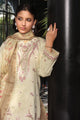 COCO by KALAL – Beige Blush Embroidered Lawn 3PC (UNSTITCHED )| EKR-675