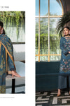 COCO by KALAL – Midnight Azure Embroidered Lawn 3PC (Unstitched )| EKR-674