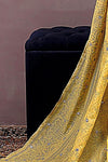 Gulzar Yousaf (GY) Durfishan Vol-20 D#01 – Unstitched Embroidered Lawn 3 Piece Suit | Mustard Yellow