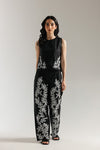 ETHNC Embroidered suit - JET BLACK | E0659/106/902
