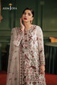 ASIM JOFA-EMBROIDERED COTTON NET UNSTITCHED 3 PCS( AJPF-30)