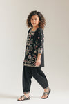ETHNC-KIDS-EMBROIDERED SUITS-BLACK | E1362/402/901 E1362/302/901