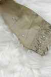 ETHNC Kids Embroidered 2 pcs Stitched Suit -Light Gold