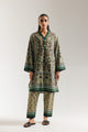 ETHNC-PRINTED SUIT-COLOR-GRASS-GREEN | E7110/102/707