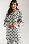 ETHNC PRINTED SUIT-VANILLA-ICE | E7123/102/005