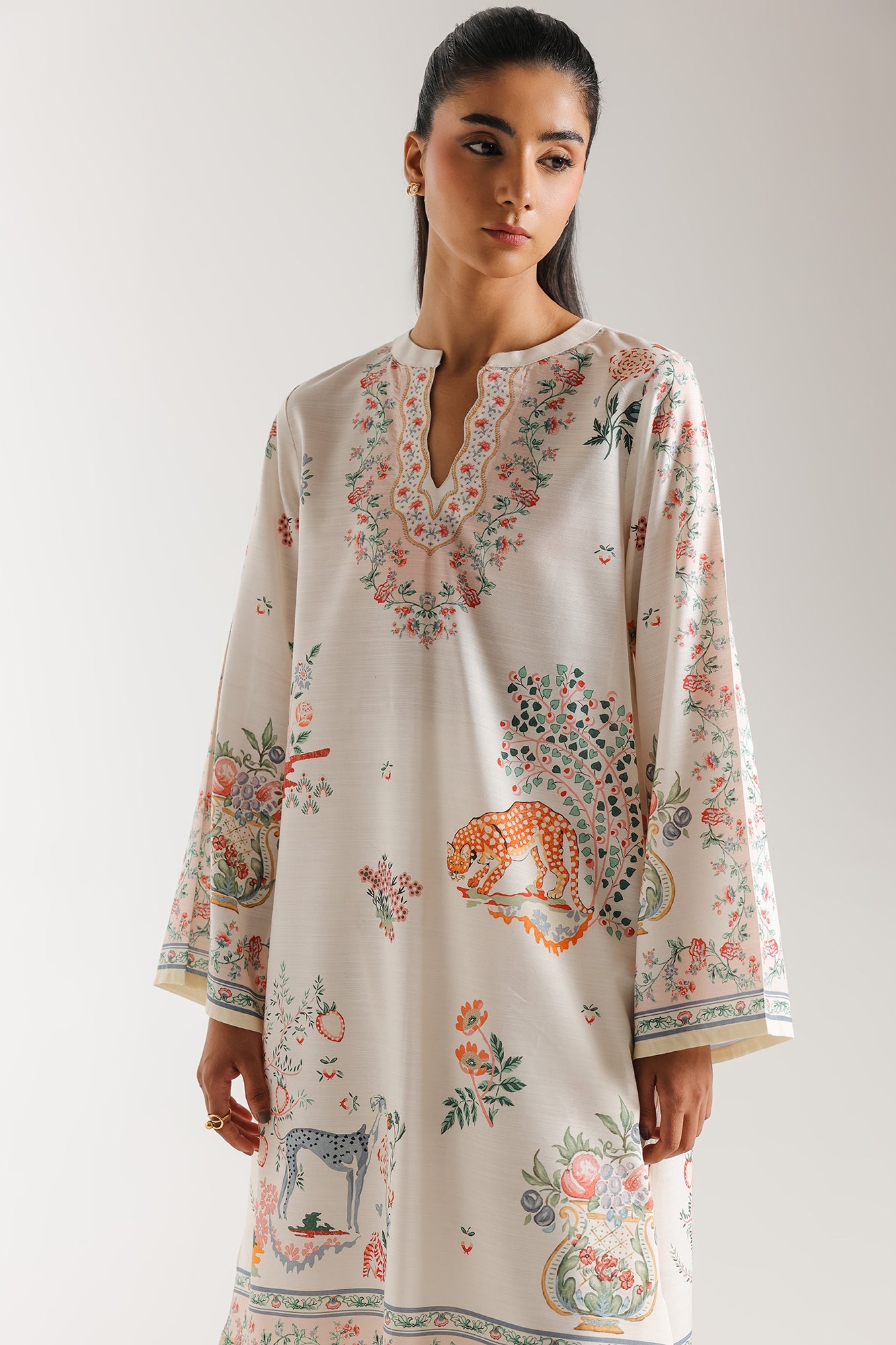 ETHNC-PRINTED SUIT-COLOR-OFF WHITE | E8059/102/002