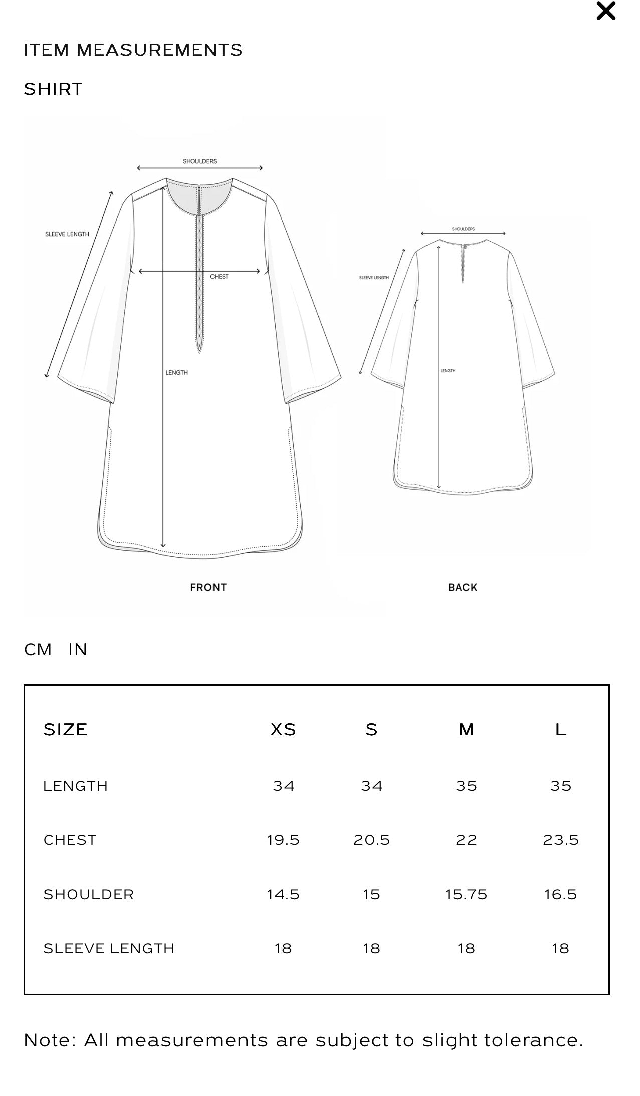 ETHNC-EMBROIDERED SHIRT-SHIRT - RELAXED FIT - COLLAR NECK WITH V-SLIT - FLARED SLEEVES - KNEE LENGTH-BLACK