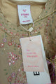 ETHNC Kids Embroidered 2 pcs Stitched Suit -Light Gold