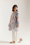 Ethnc PRINTED KURTI- Pastel Pink (E7971/102/425)