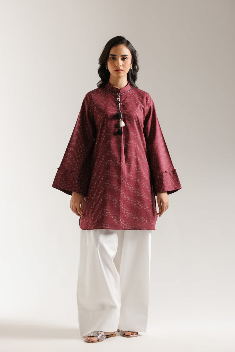 ETHNC Printed Shirt - MULBERRY | E6976/102/402