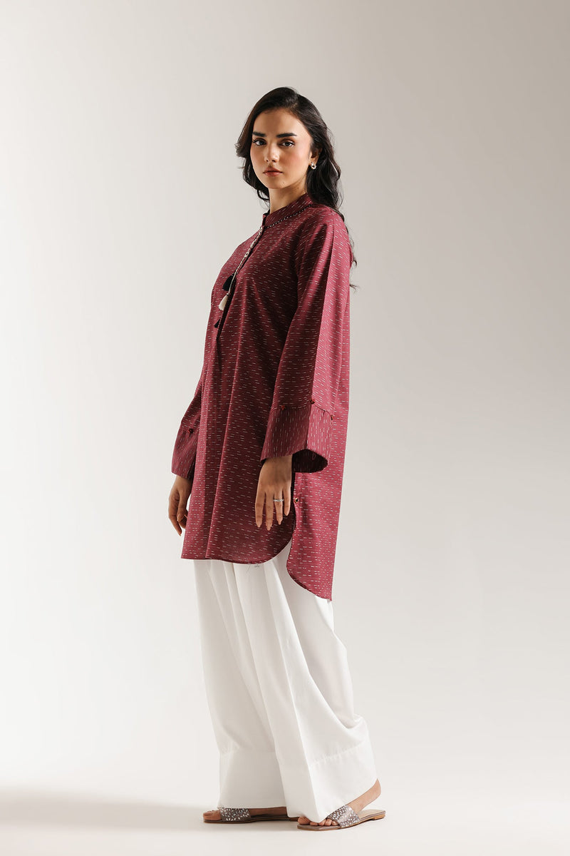 ETHNC Printed Shirt - MULBERRY | E6976/102/402