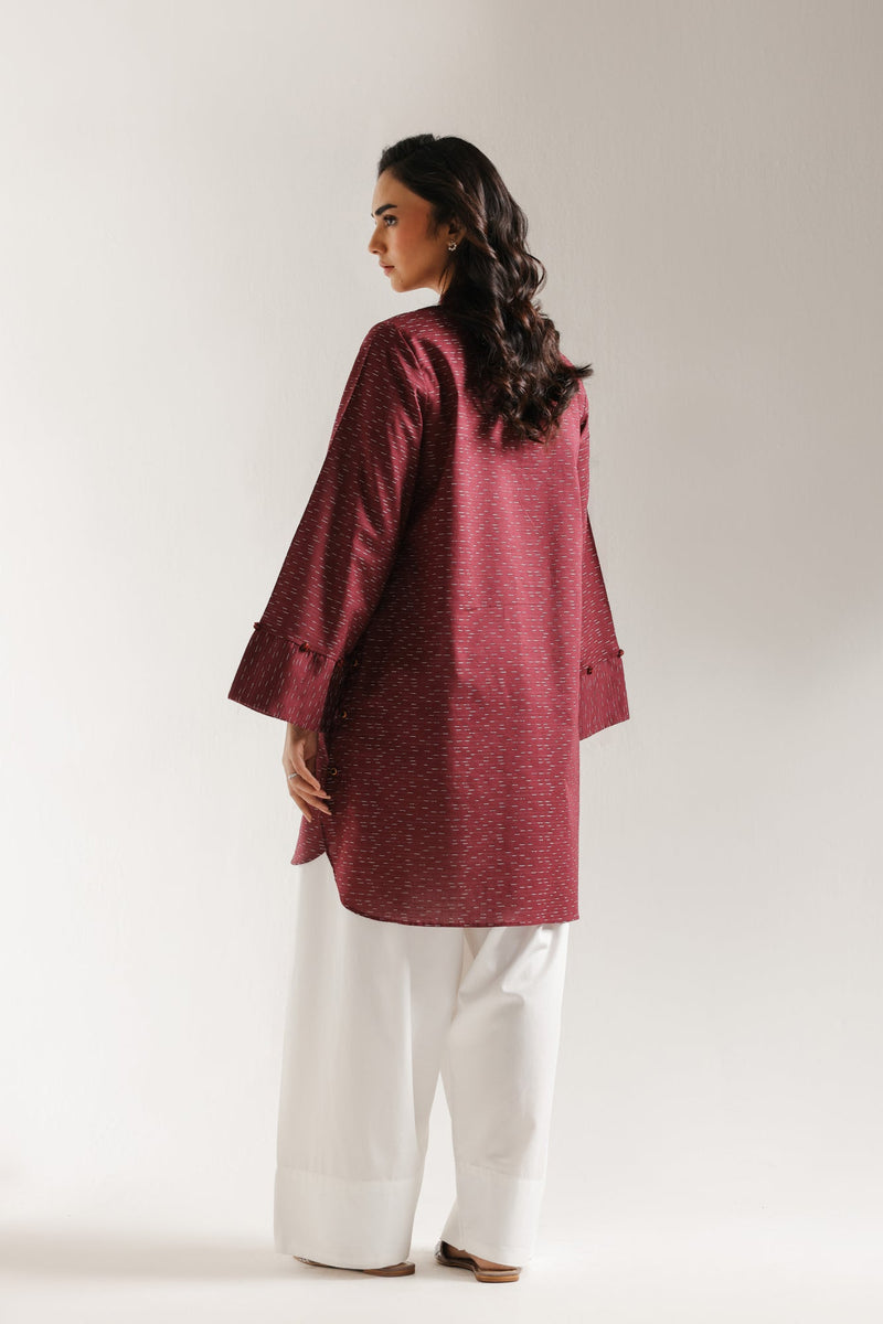 ETHNC Printed Shirt - MULBERRY | E6976/102/402
