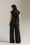 ETHNC Black Striped 2-Piece Suit | E0788/116/901