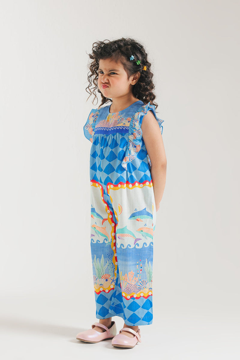 ETHNC Kids Jumpsuit | LAVENDER BLUE | E1702/301/626