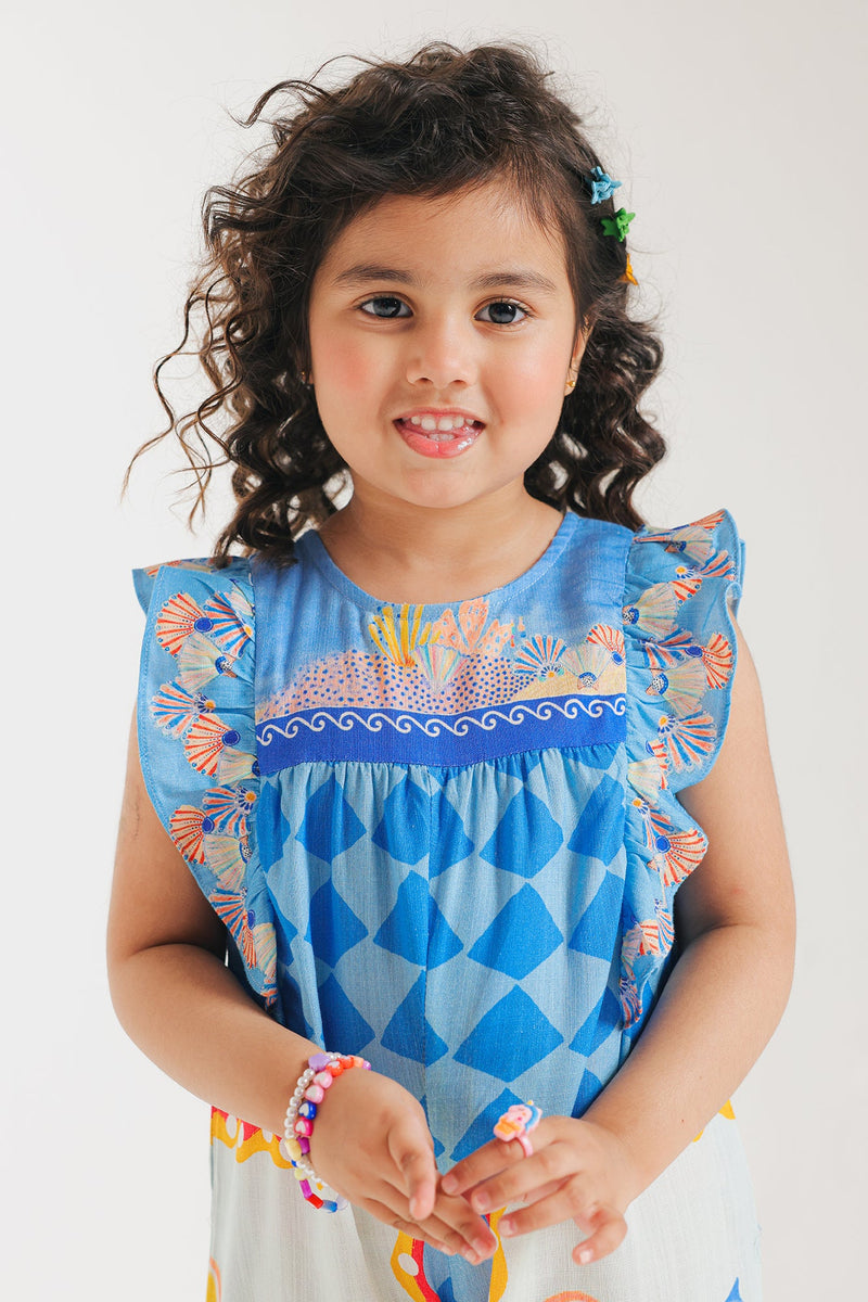 ETHNC Kids Jumpsuit | LAVENDER BLUE | E1702/301/626