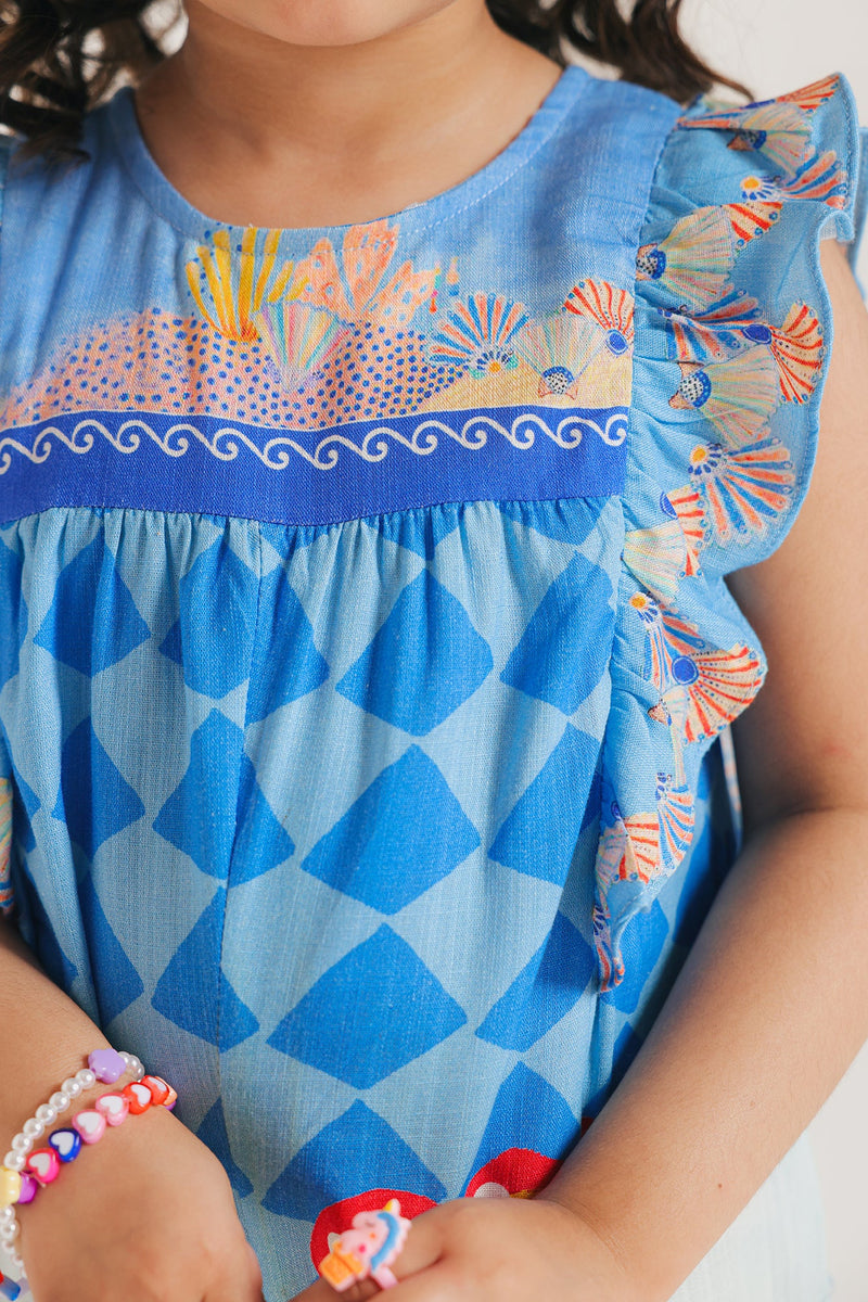 ETHNC Kids Jumpsuit | LAVENDER BLUE | E1702/301/626