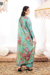 RUHAY SUKHAN 3 PC UN-STITCHED Article 01 (Mint Green with Multicolor Floral Print)