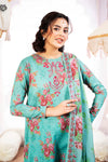 RUHAY SUKHAN 3 PC UN-STITCHED Article 01 (Mint Green with Multicolor Floral Print)