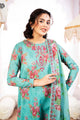 RUHAY SUKHAN 3 PC UN-STITCHED Article 01 (Mint Green with Multicolor Floral Print)